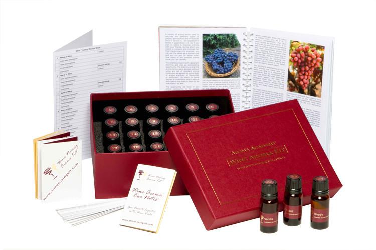 Kit com 24 Aromas de Vinho
