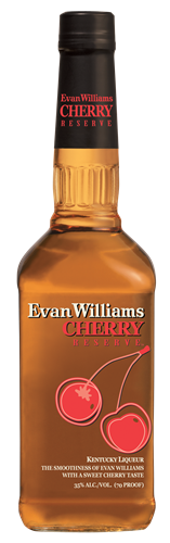 Licor de Whiskey Bourbon Evan Williams Cherry — Cereja