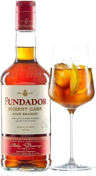 Brandy de Jerez Fundador Sherry Cask - Solera Reserva