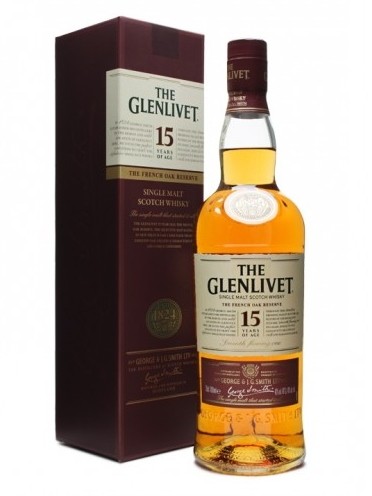 Glenlivet 15 anos — French Oak (750 ml) | Single Malt Brasil