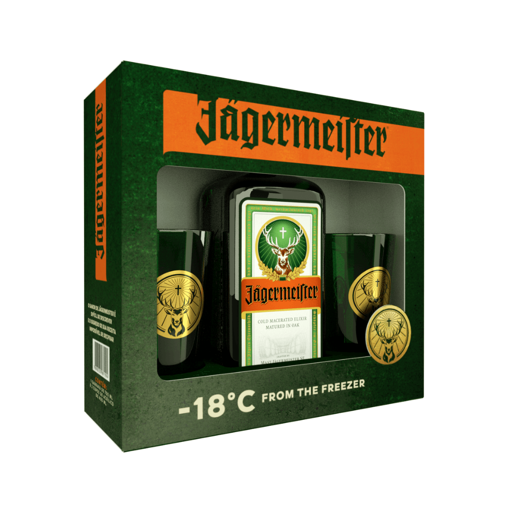 Jägermeister - Pack Especial com 2 Copos