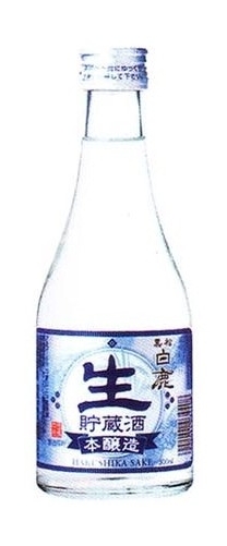 Sakê Hakushika Honjozo Namachozo (300mL)