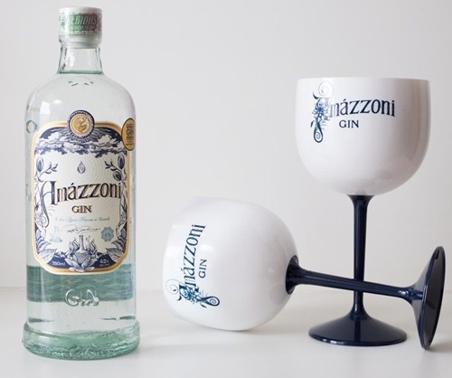 Gin Amázzoni com 2 Taças personalizadas