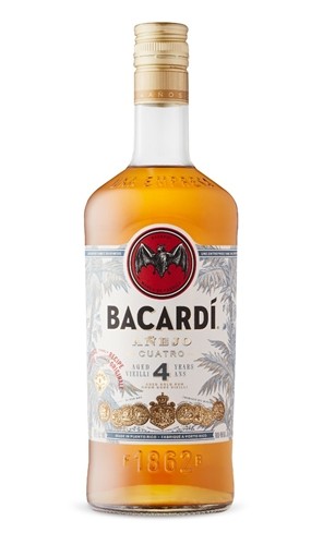 Rum Bacardi Añejo - 4 anos