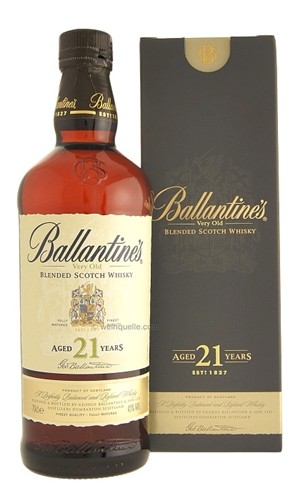 BALLANTINE’S BLENDED SCOTCH WHISKY 21年 Whisky Ballantines 21 Anos 700ml - Whisky na Bebida Online