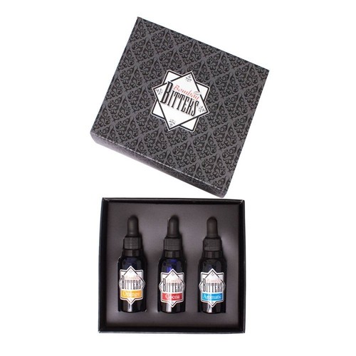 Kit Temperos Bitters 3 Sabores - Bombay