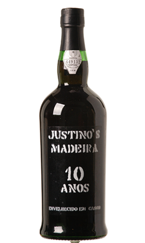 Vinho Madeira Justino´s 10 anos (87 pts RP)