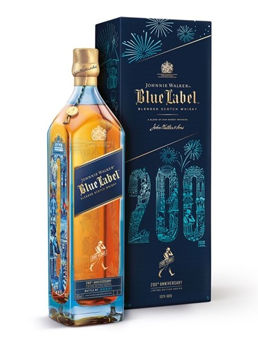 Johnnie Walker Blue Label - Aniversário de 200 Anos - Edição Limitada