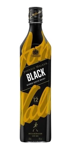 Johnnie Walker Black Label 12 (1 Litro) - Edição Especial Icons