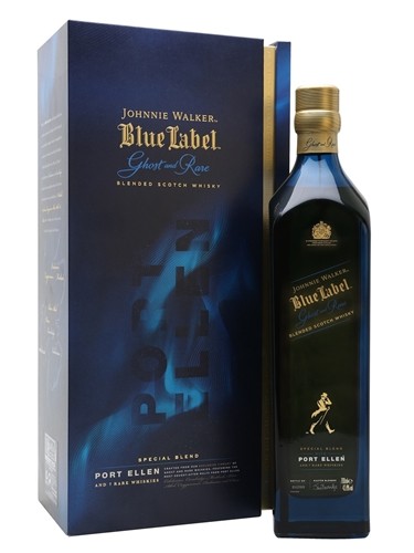 Johnnie Walker Blue Label Ghost and Rare Port Ellen