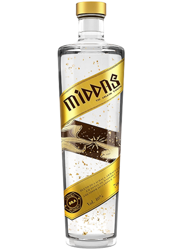 Cachaça Middas Golden Touch (Flocos de Ouro)