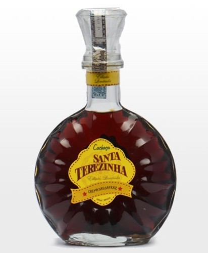 Santa Terezinha - Crema Sassafrás com 2 taças de licor Stolze (5 anos barris de canela sassafrás)