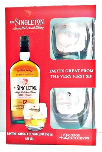 Singleton of Dufftown 12 - Kit com 2 copos